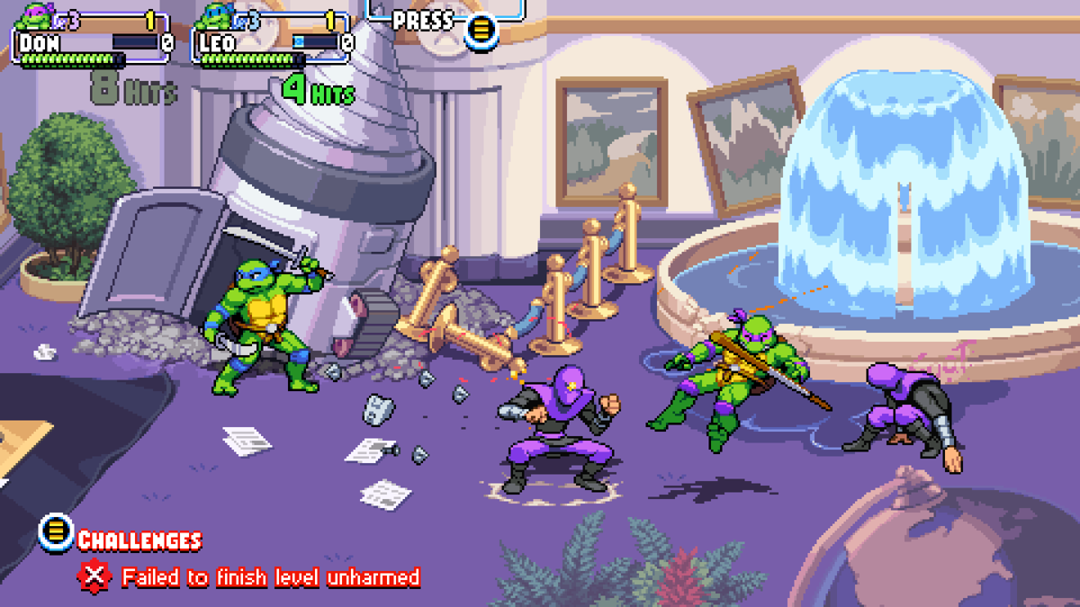 Teenage Mutant Ninja Turtles Shredder's Revenge [Anniversary Edition] screenshot 3 for Playstation 4
